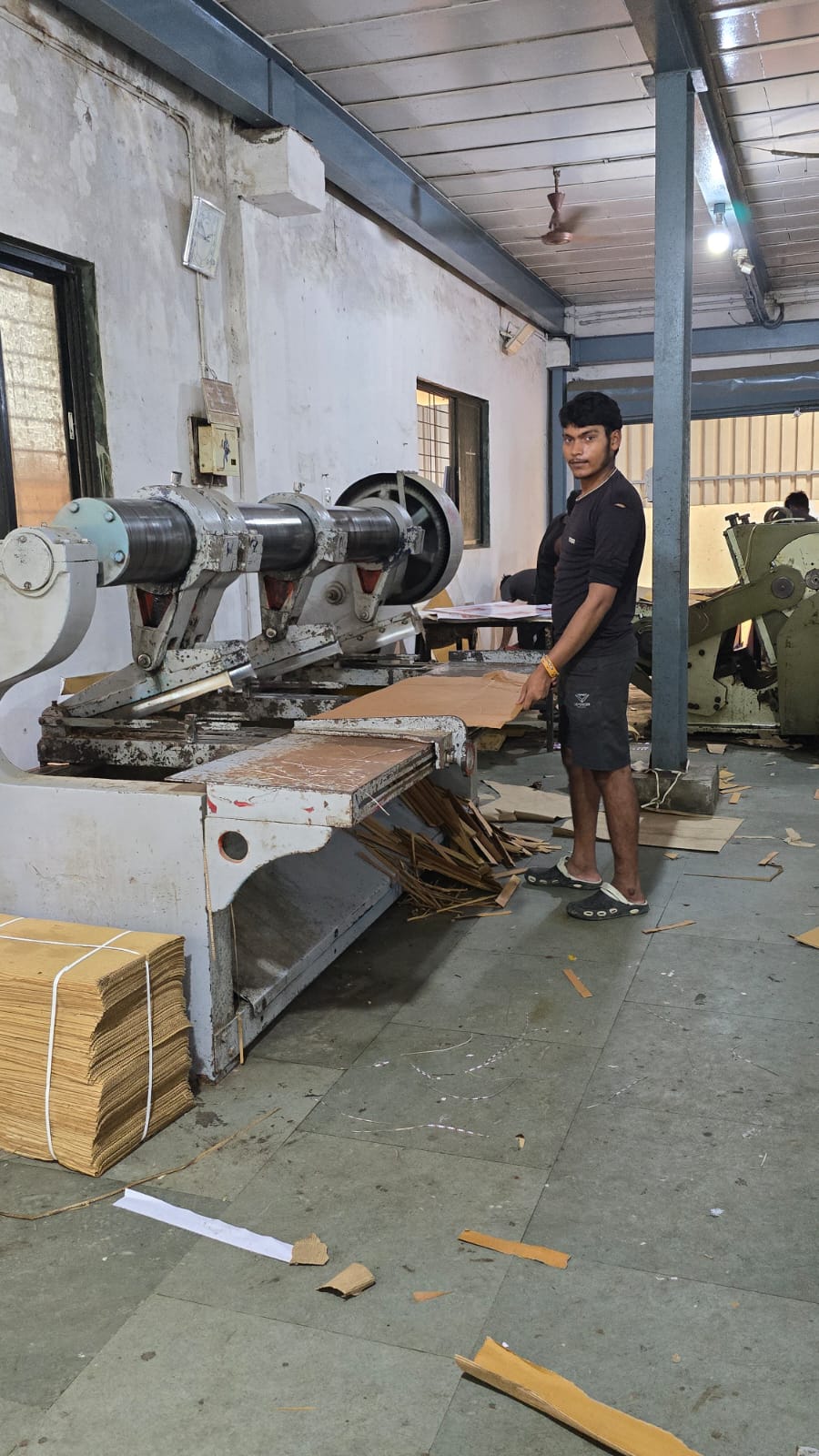 Shop floor at Maa Ashapura Packaging, Vasai, Mumbai