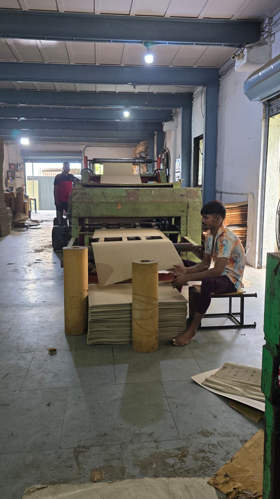 Shop floor at Maa Ashapura Packaging, Vasai, Mumbai