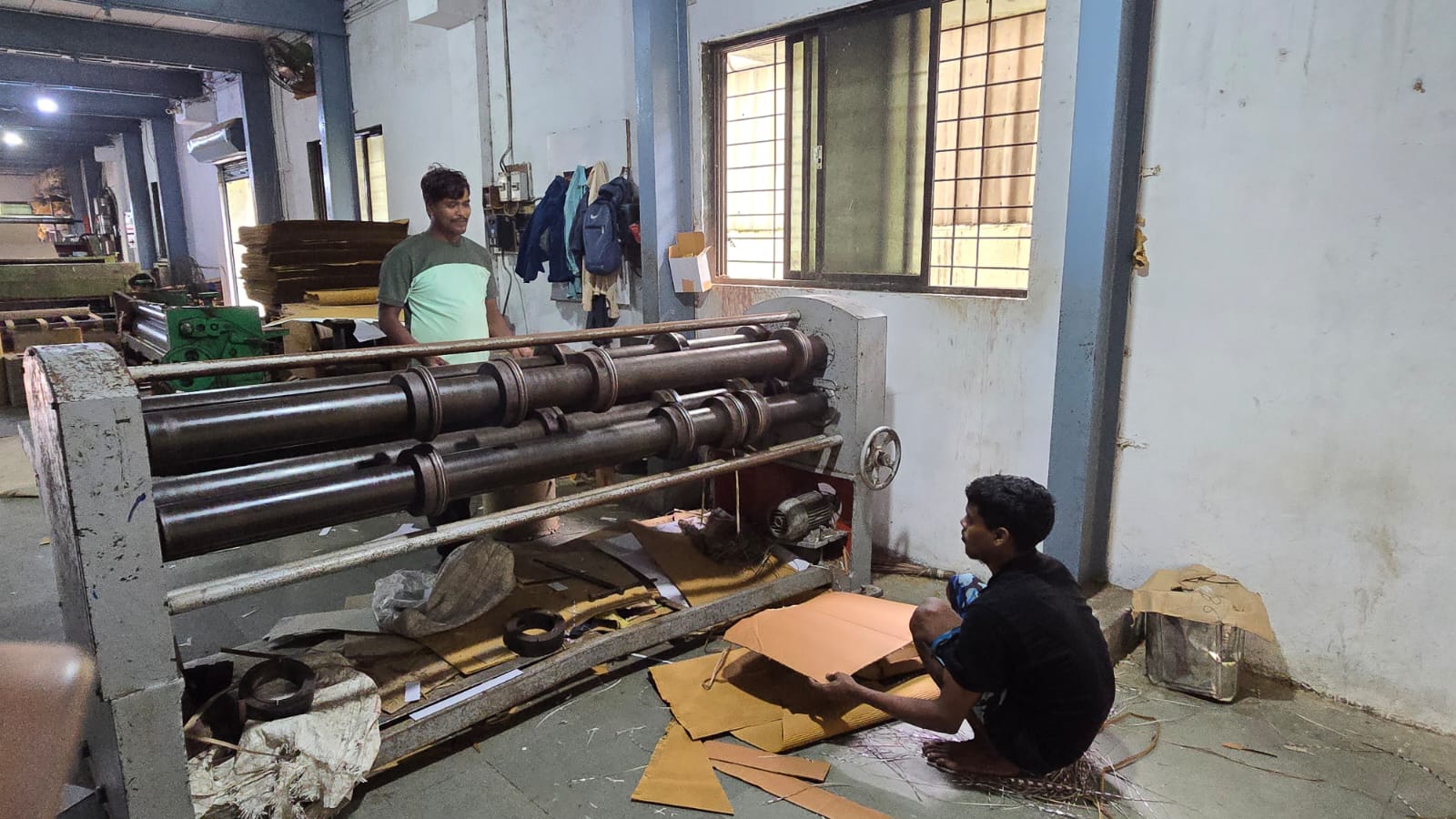 Shop floor at Maa Ashapura Packaging, Vasai, Mumbai
