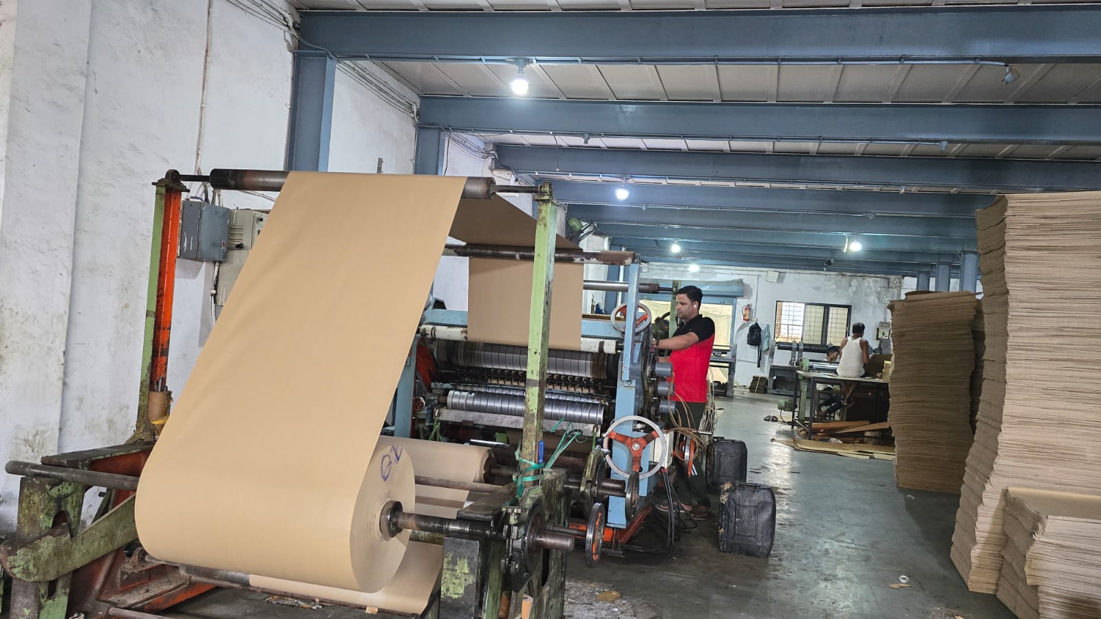 Shop floor at Maa Ashapura Packaging, Vasai, Mumbai