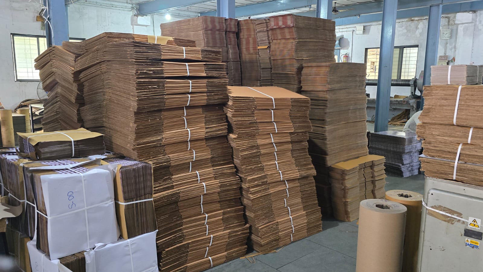 Shop floor at Maa Ashapura Packaging, Vasai, Mumbai